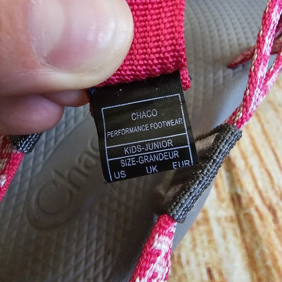Chaco Pink & Gray sandals - Picture 7 of 8